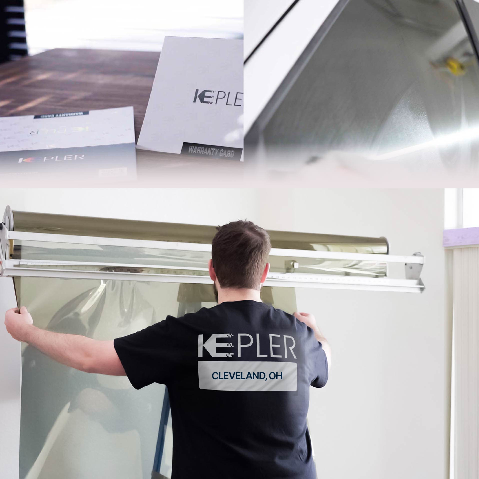 Kepler Specialist Installing Anti-Graffiti Film in Cleveland, Ohio
