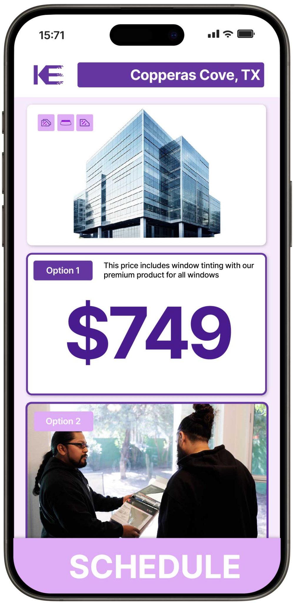 View Affordable Commercial Window Tinting Costs in Copperas Cove, Texas