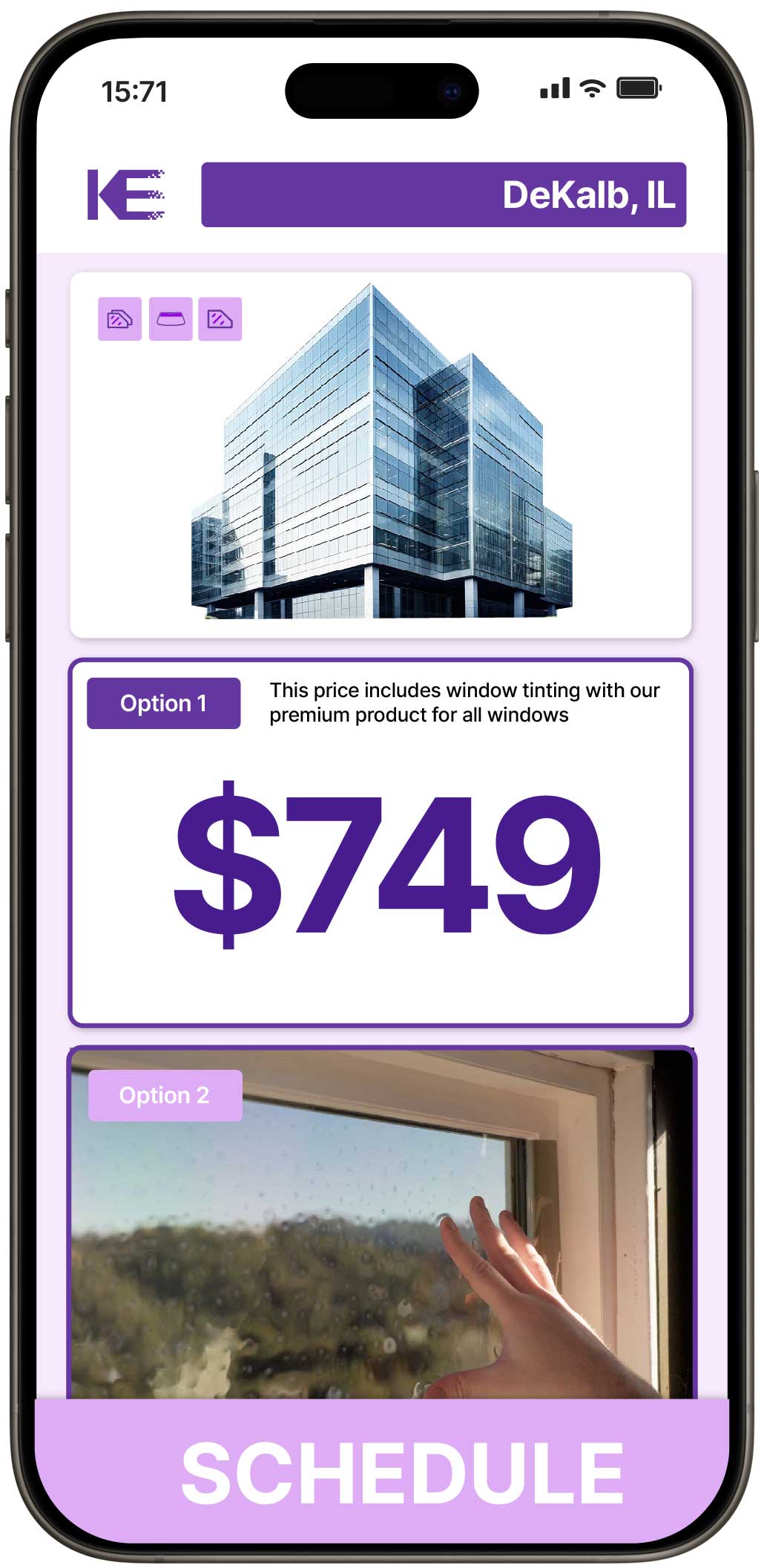 View Competitive Safety and Security Window Film Rates in DeKalb, Illinois