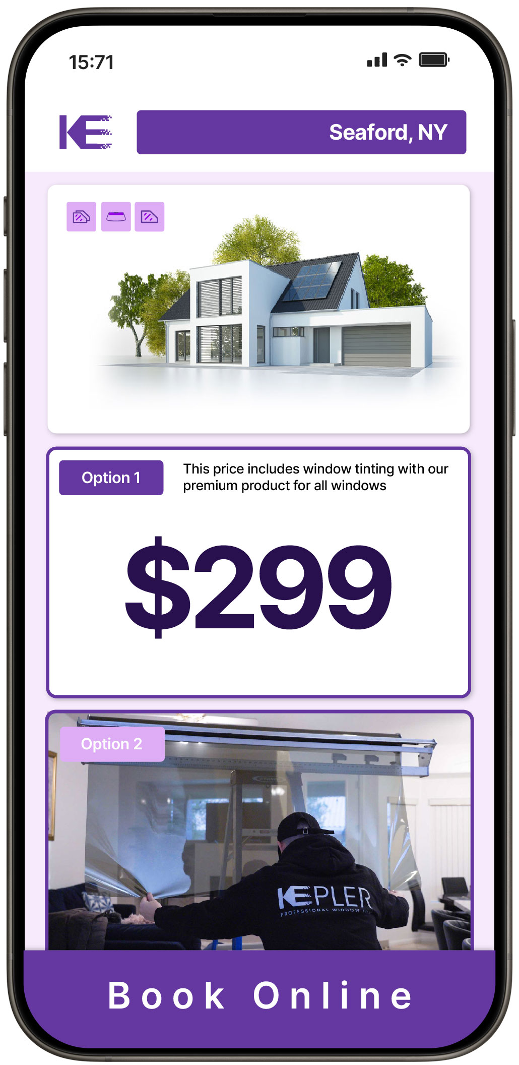 View Competitive Home Window Tinting Costs in Seaford, New York