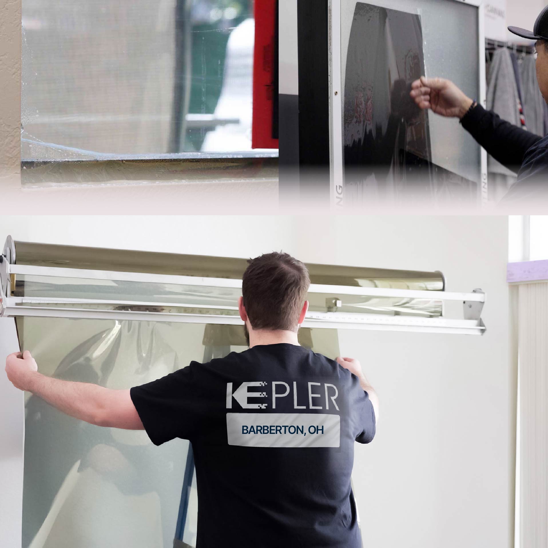 Kepler Specialist Installing Anti-Graffiti Film in Barberton, Ohio