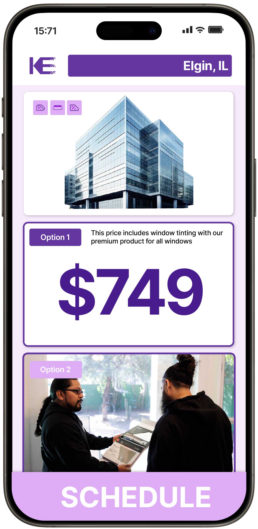 View Reasonable Safety and Security Window Film Rates in Elgin, Illinois