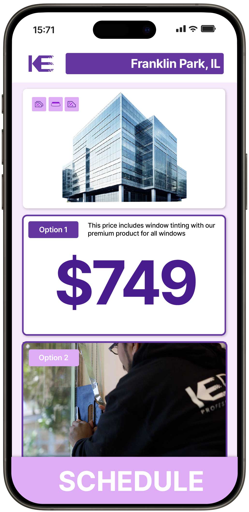View Affordable Safety and Security Window Film Costs in Franklin Park, Illinois