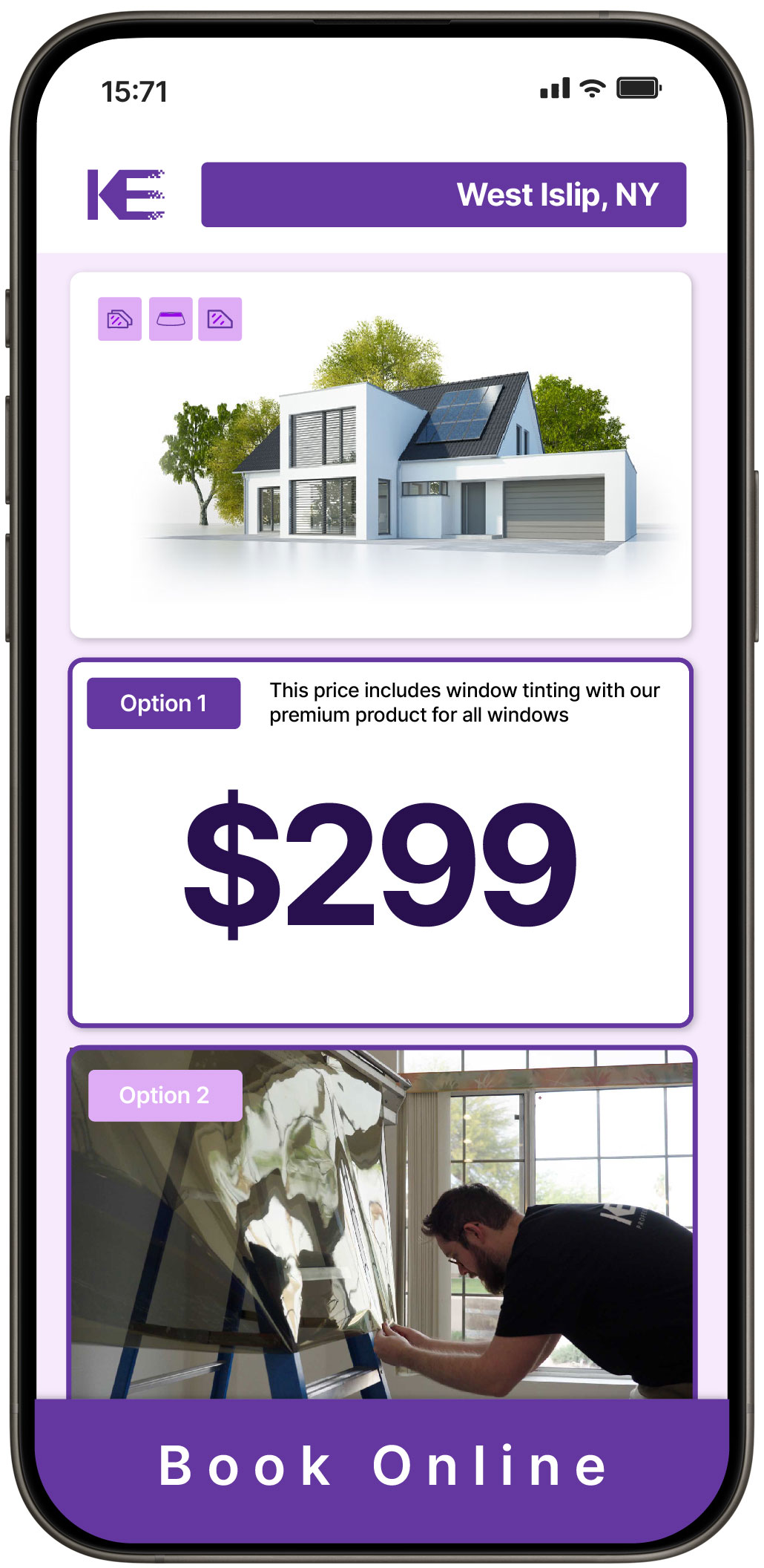 View Affordable Home Window Tinting Costs in West Islip, New York