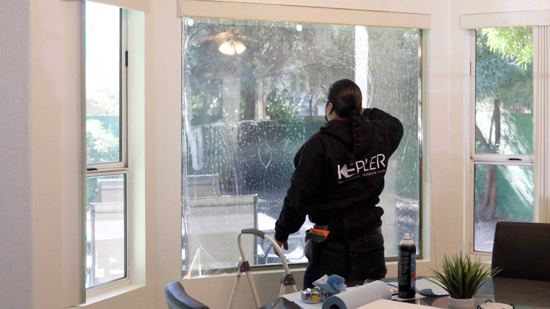 Professional Home Glass Film Installation in Shirley