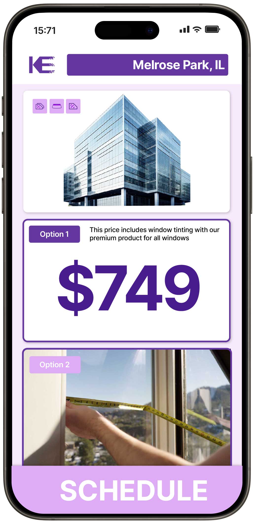 View Reasonable Safety and Security Window Film Costs in Melrose Park, Illinois