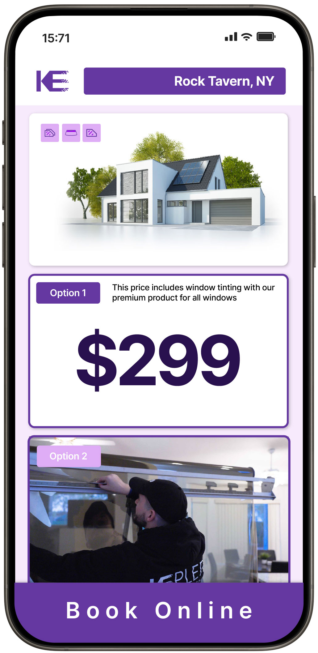 View Affordable Home Window Tinting Costs in Rock Tavern, New York