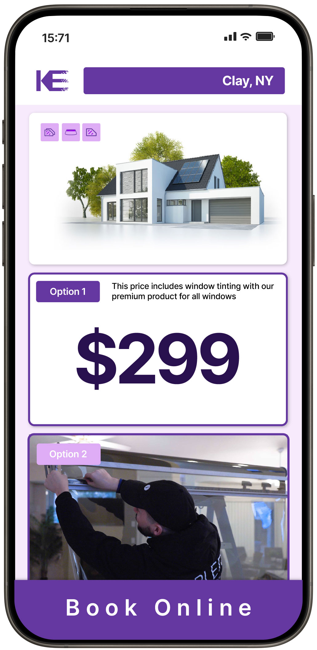 View Reasonable Home Window Tinting Costs in Clay, New York