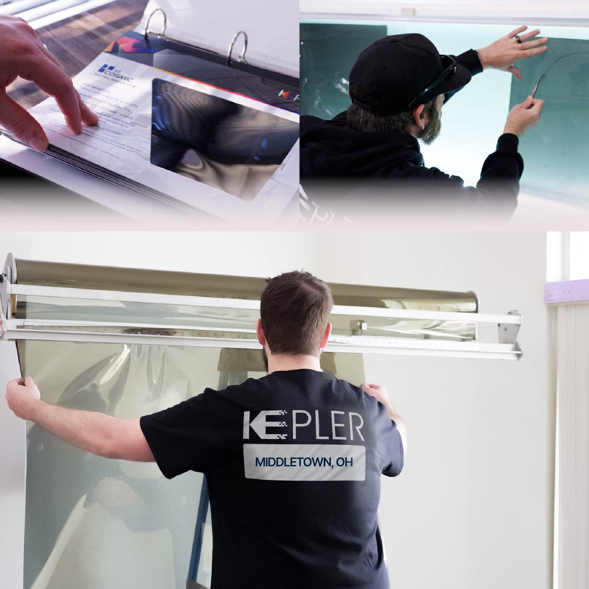 Kepler Specialist Installing Anti-Graffiti Film in Middletown, Ohio