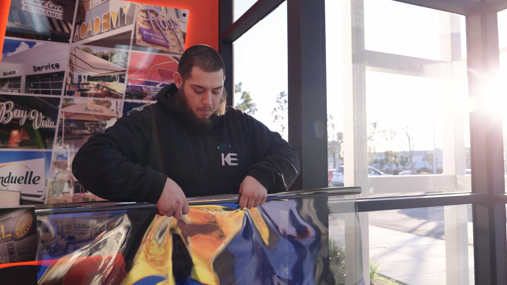 Skilled Anti-Graffiti Film Installation in Springboro