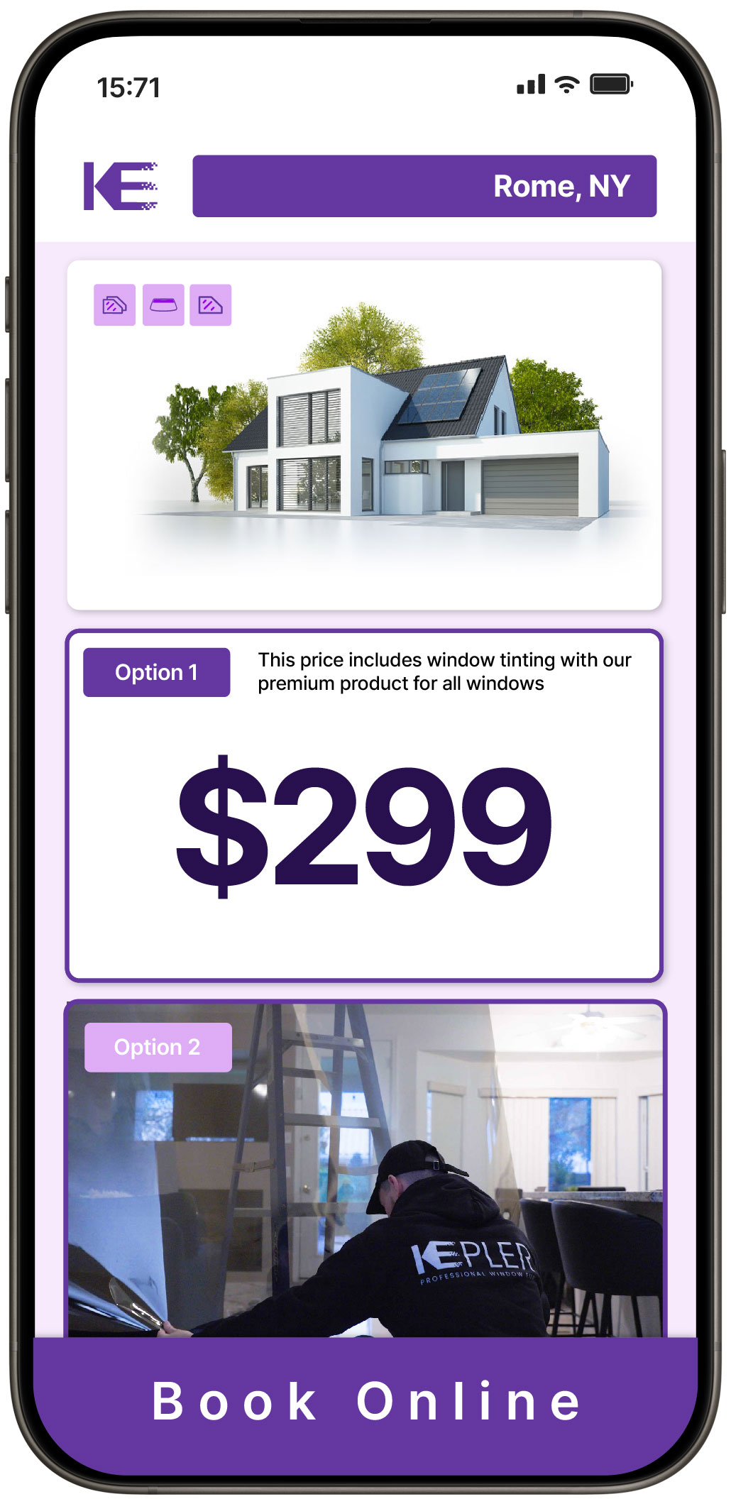 View Reasonable Home Window Tinting Rates in Rome, New York