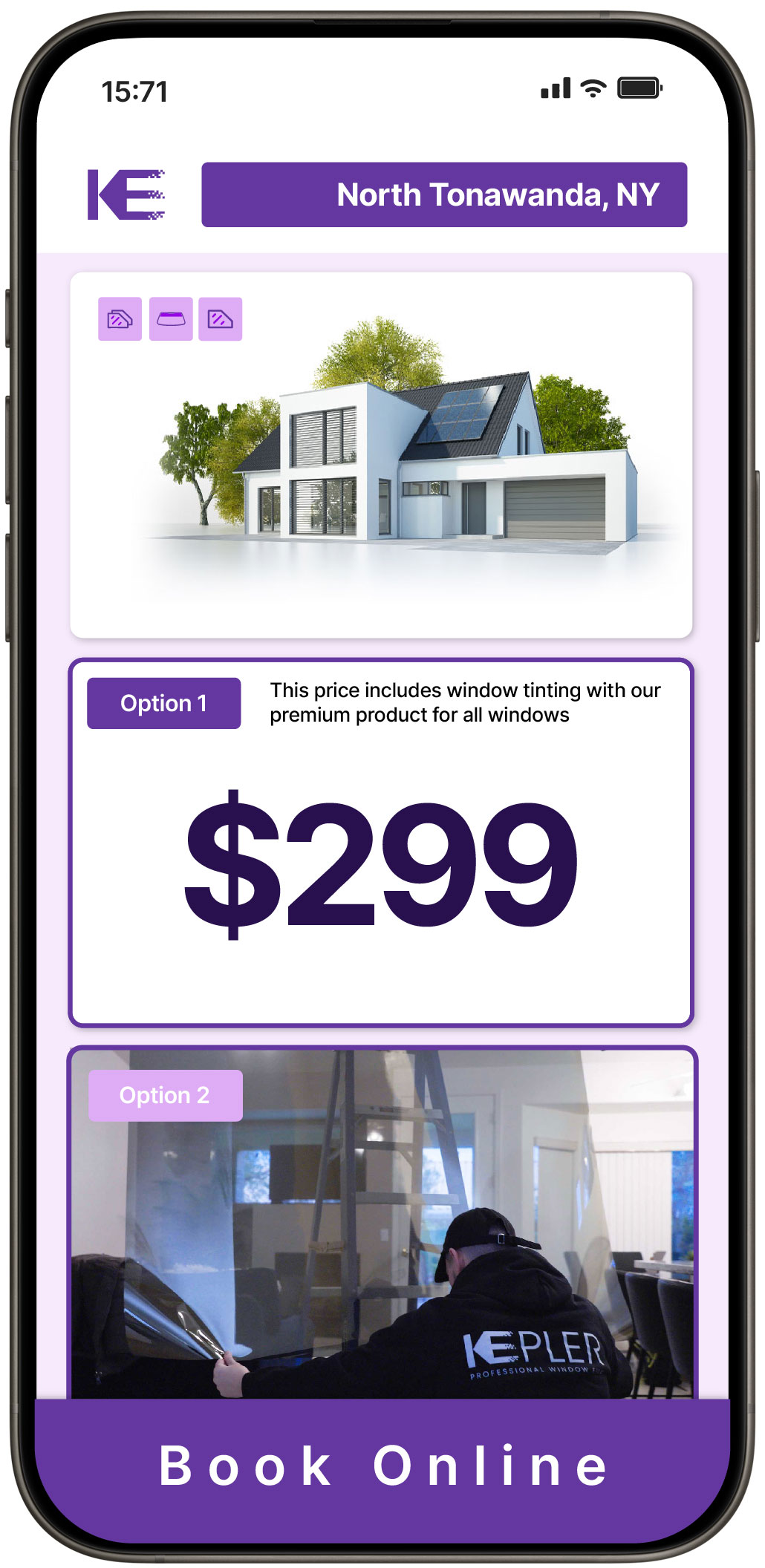 View Affordable Home Window Tinting Prices in North Tonawanda, New York