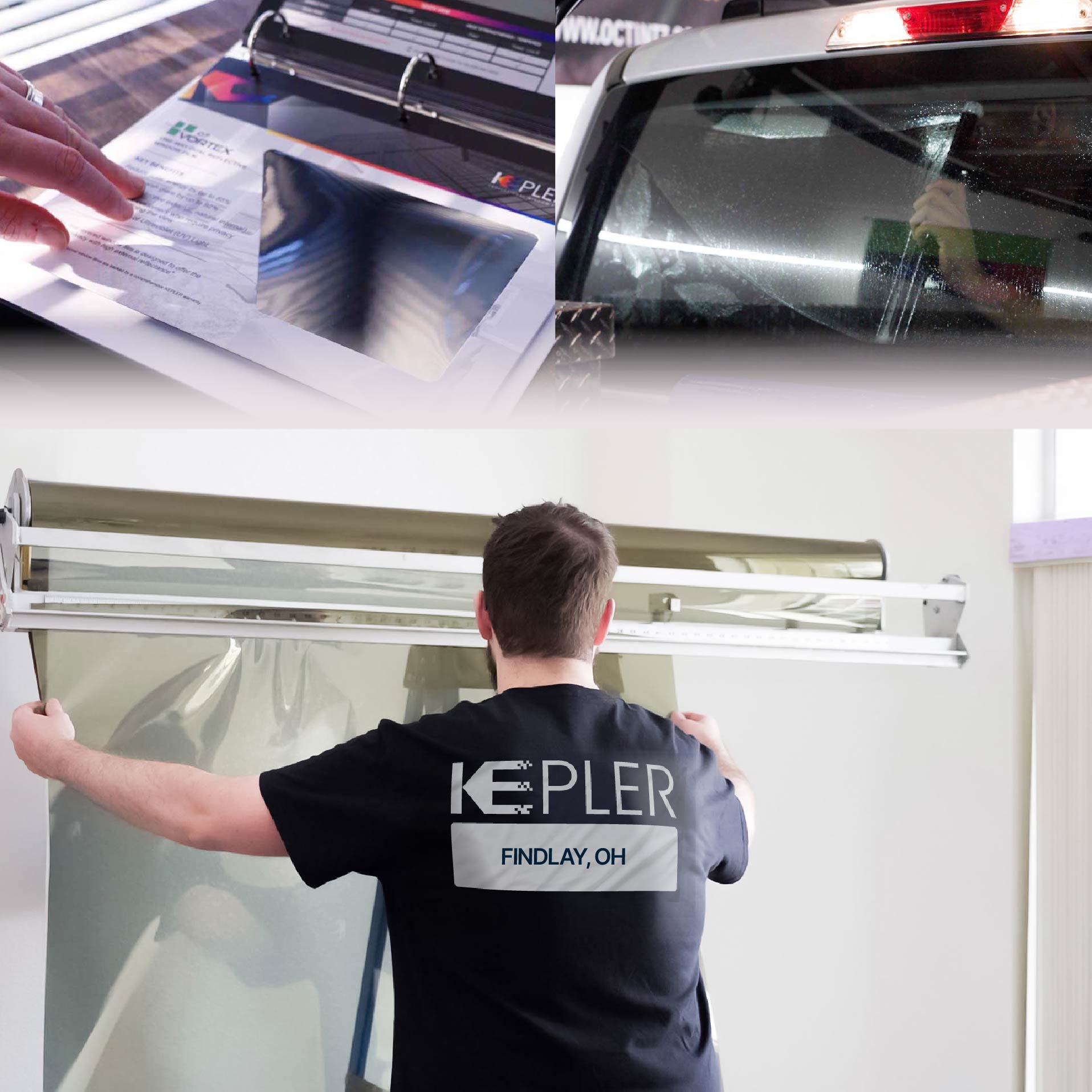 Kepler Specialist Installing Anti-Graffiti Film in Findlay, Ohio