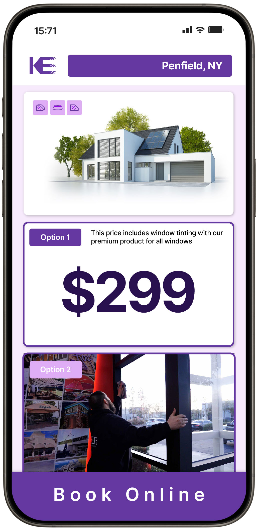 View Reasonable Home Window Tinting Rates in Penfield, New York