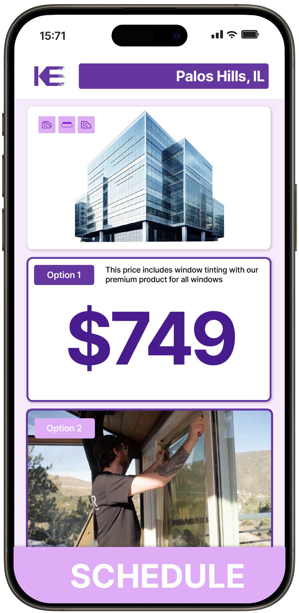 View Reasonable Safety and Security Window Film Rates in Palos Hills, Illinois