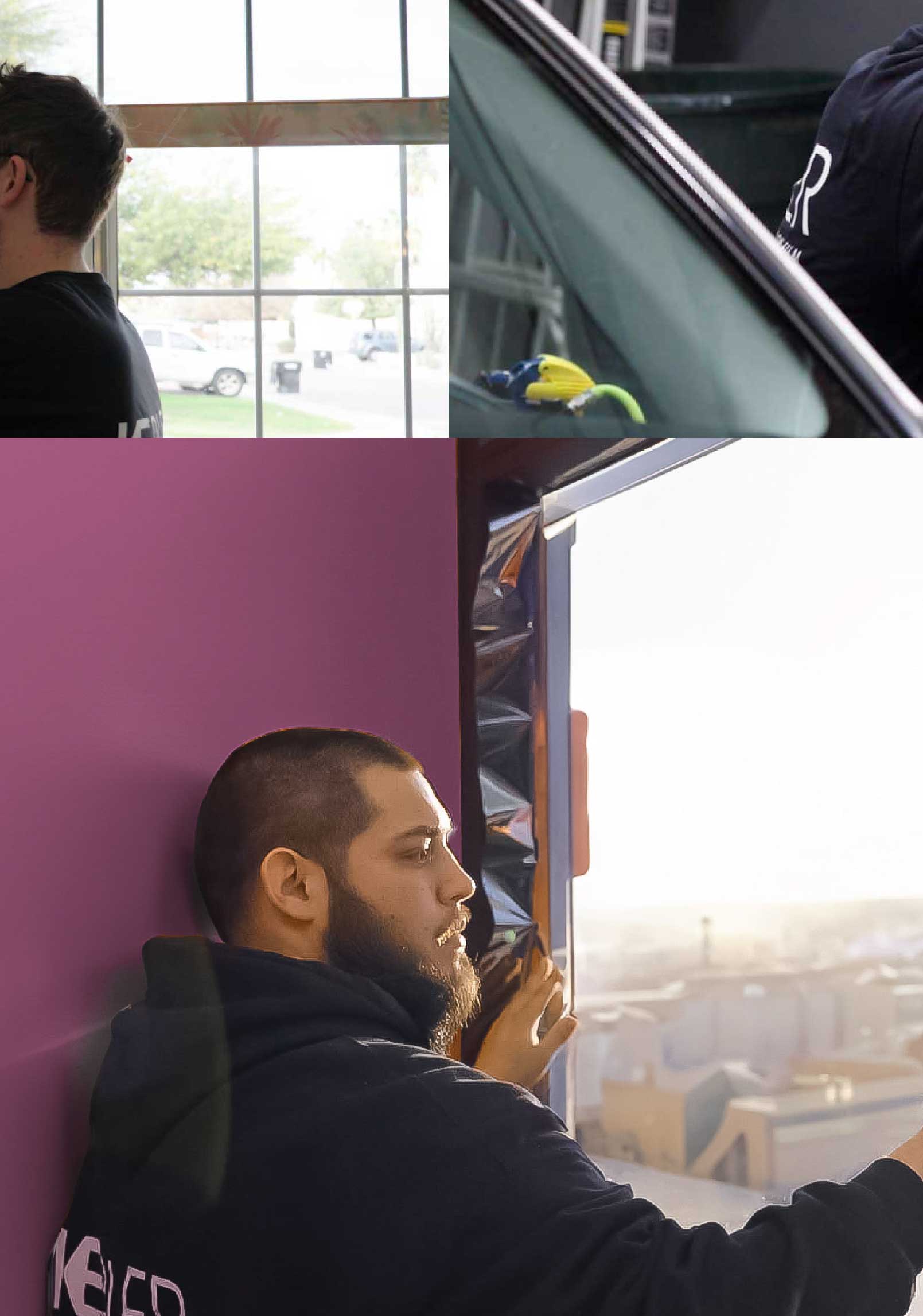 Kepler Specialist Installing Security Window Film in South Holland Illinois