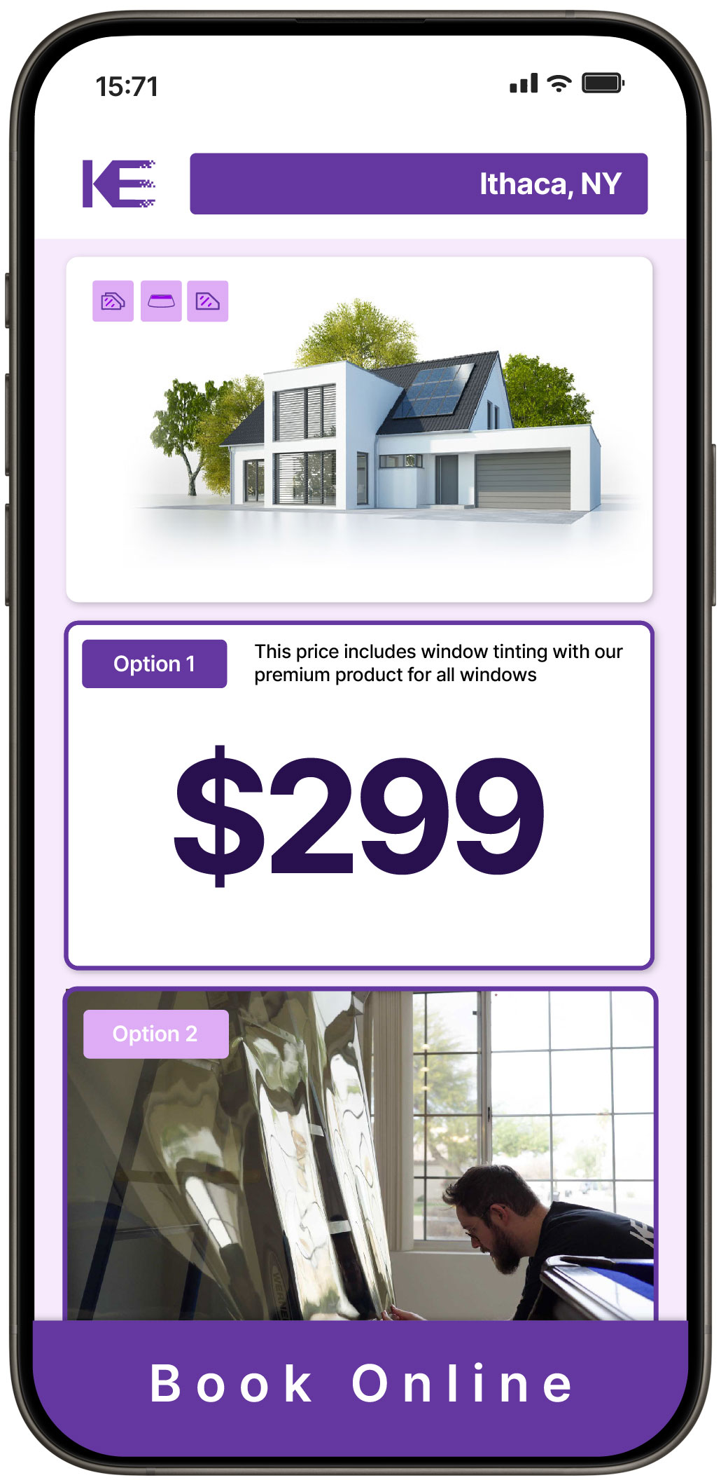 View Reasonable Home Window Tinting Prices in Ithaca, New York
