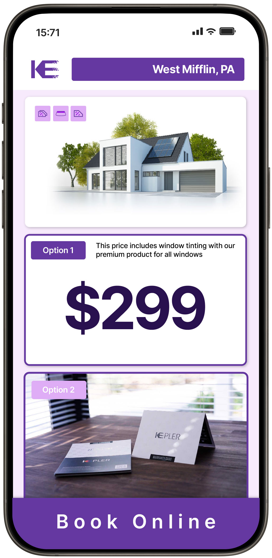 View Competitive Home Window Tinting Rates in West Mifflin, Pennsylvania