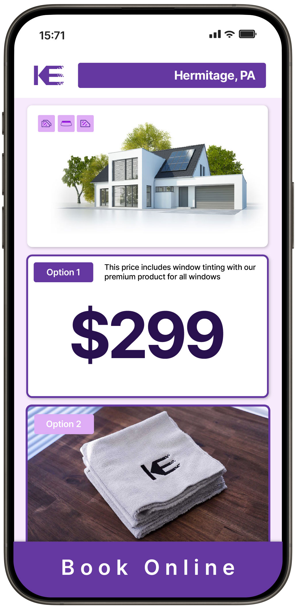 View Competitive Home Window Tinting Rates in Hermitage, Pennsylvania