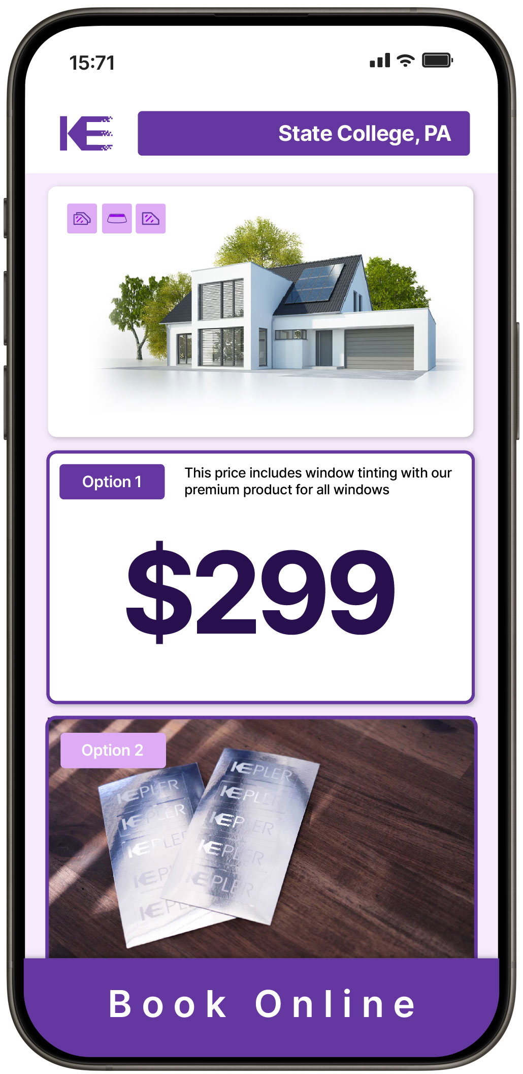 View Reasonable Home Window Tinting Prices in State College, Pennsylvania