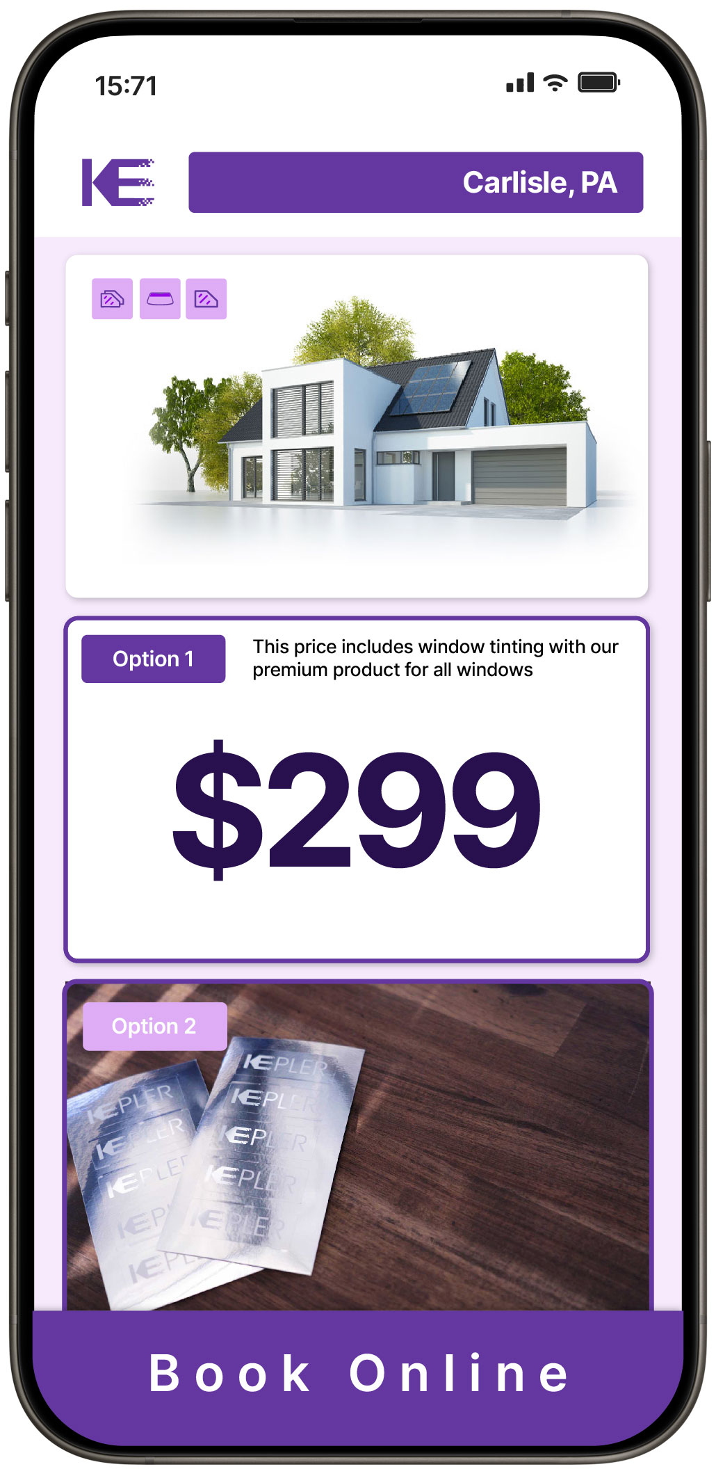 View Reasonable Home Window Tinting Rates in Carlisle, Pennsylvania