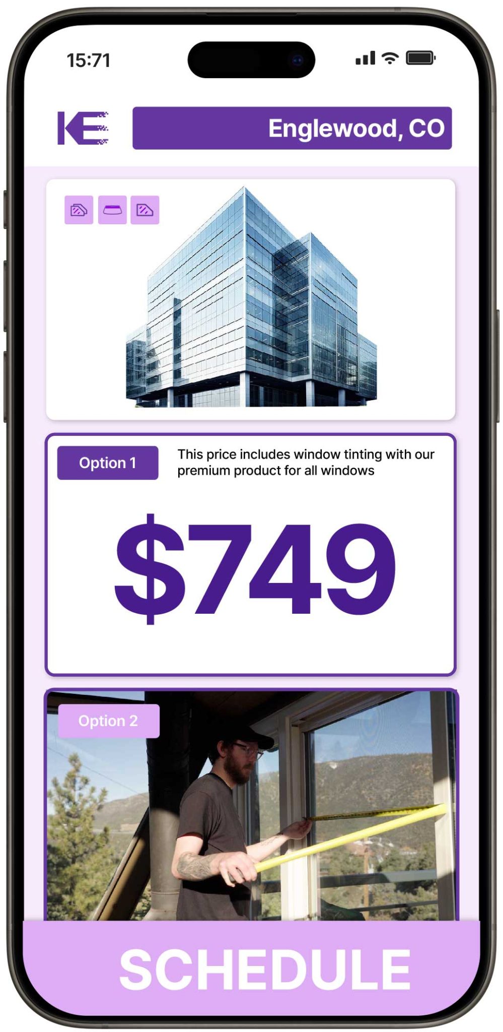 View Competitive Commercial Window Tinting Prices in Englewood, Colorado