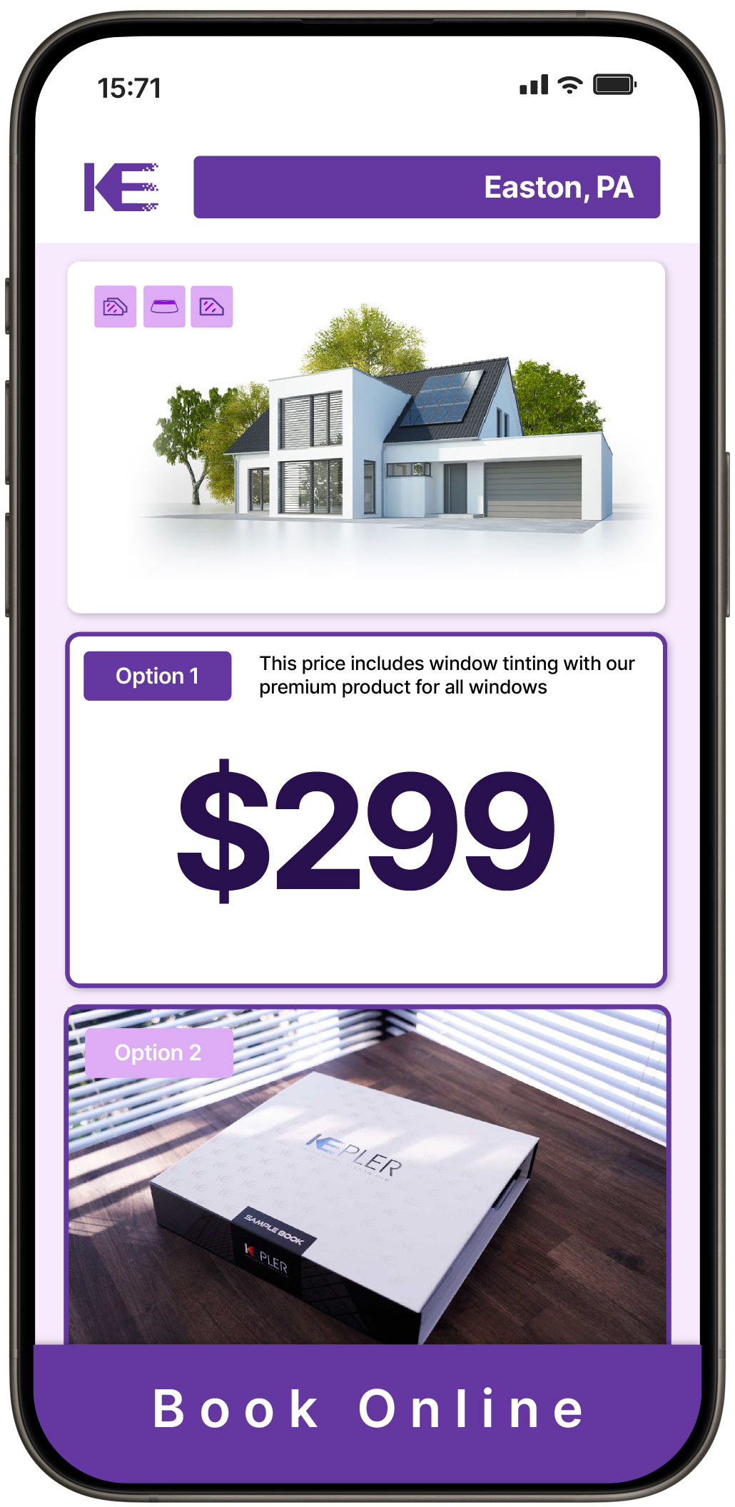 View Competitive Home Window Tinting Prices in Easton, Pennsylvania