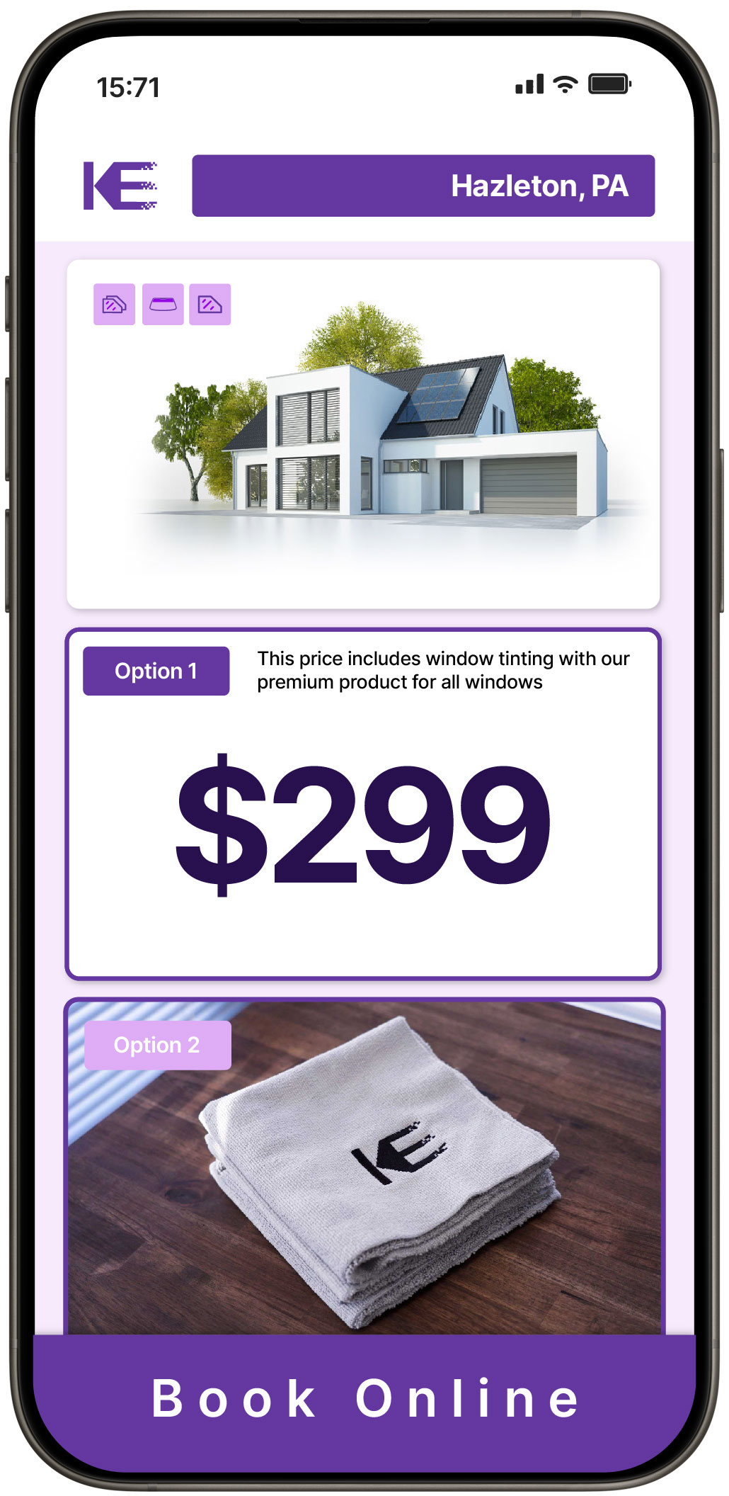 View Competitive Home Window Tinting Prices in Hazleton, Pennsylvania