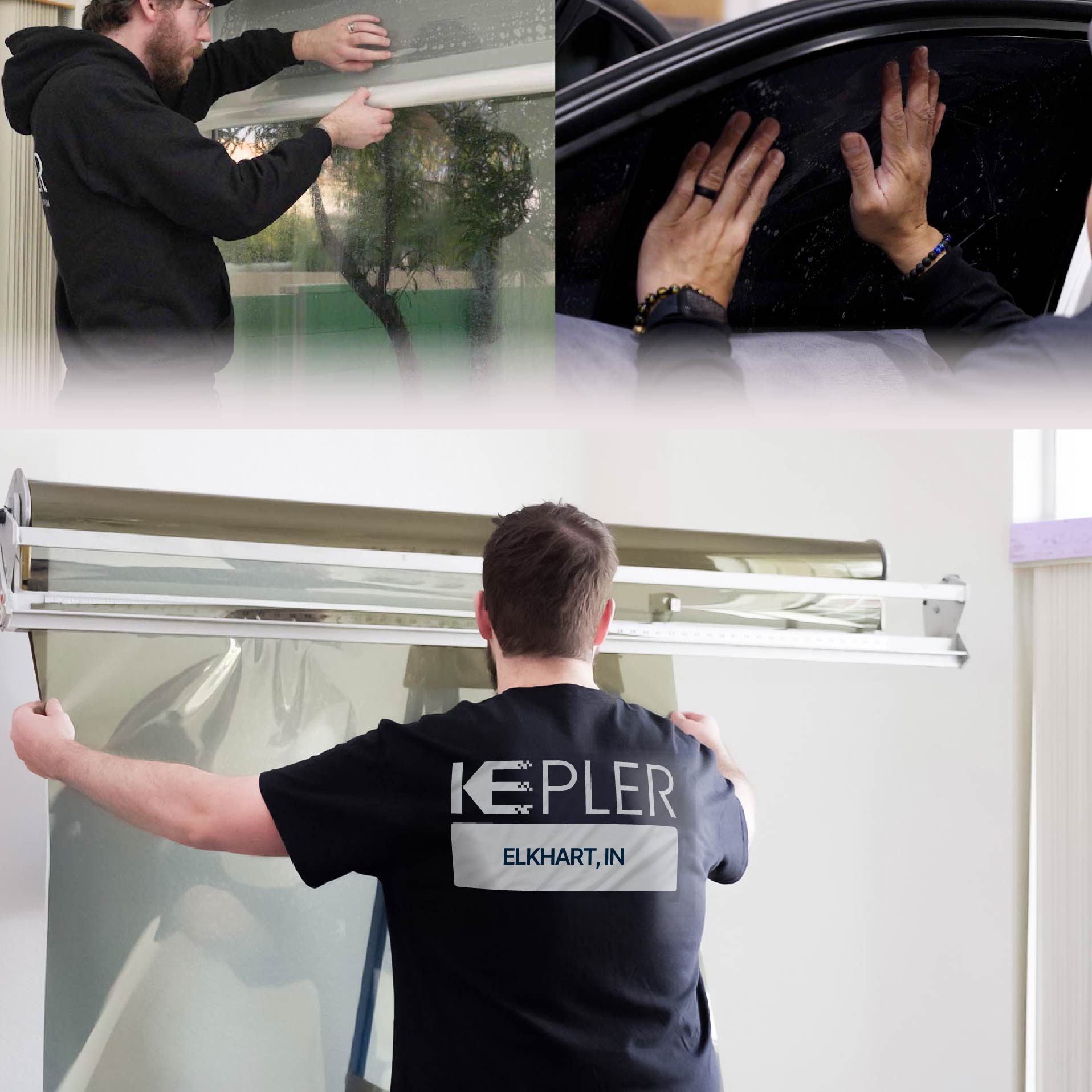 Kepler Specialist Installing Anti-Graffiti Film in Elkhart, Indiana