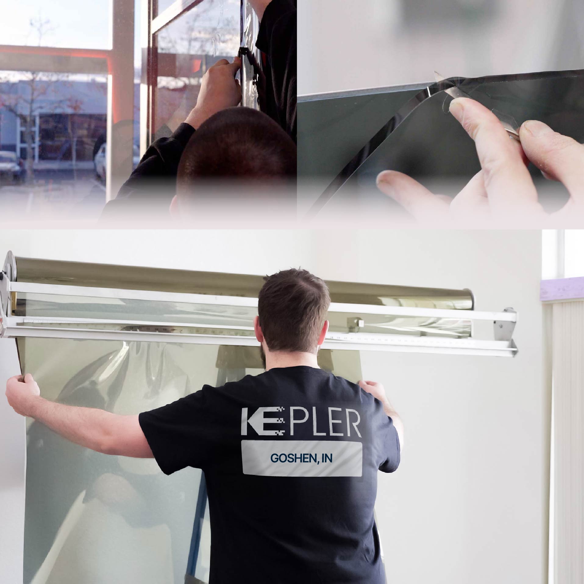 Kepler Specialist Installing Anti-Graffiti Film in Goshen, Indiana