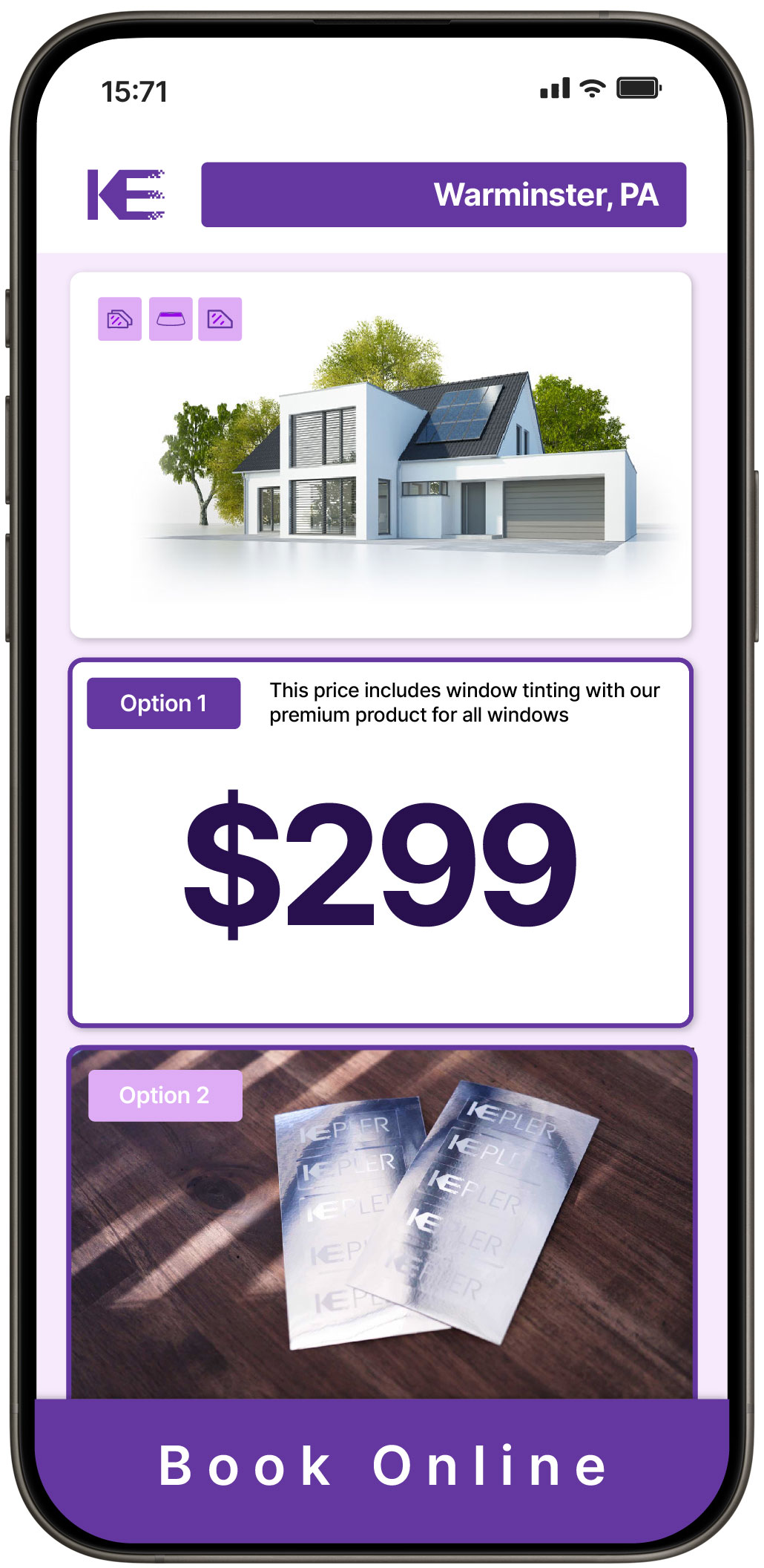 View Affordable Home Window Tinting Costs in Warminster, Pennsylvania