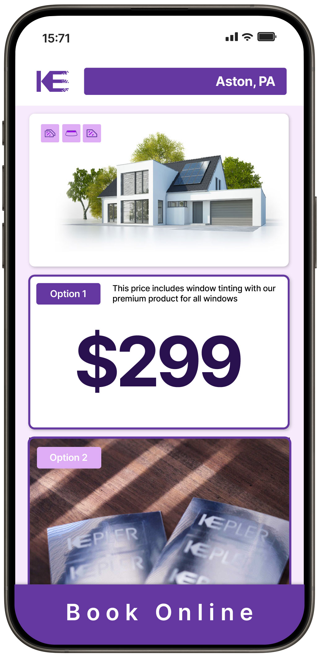 View Competitive Home Window Tinting Prices in Aston, Pennsylvania