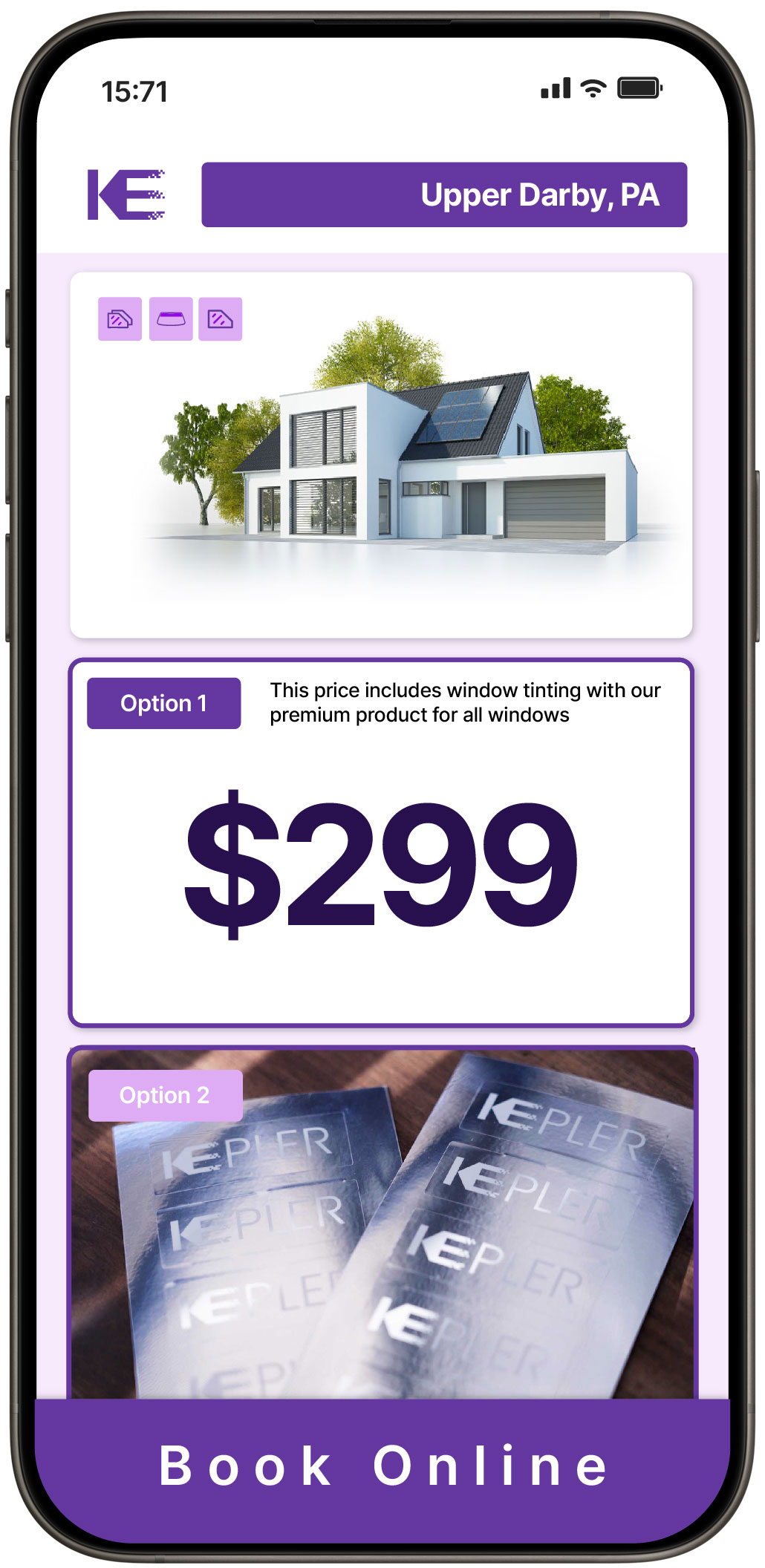 View Competitive Home Window Tinting Rates in Upper Darby, Pennsylvania