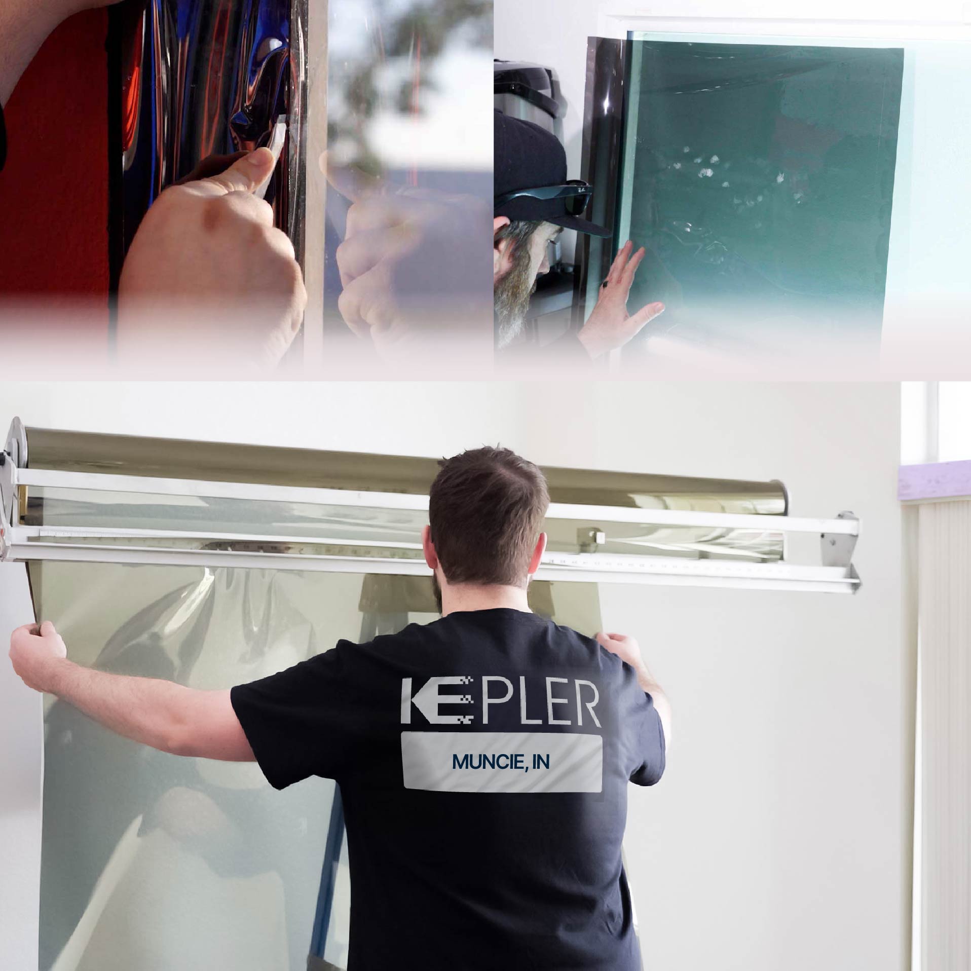 Kepler Specialist Installing Anti-Graffiti Film in Muncie, Indiana