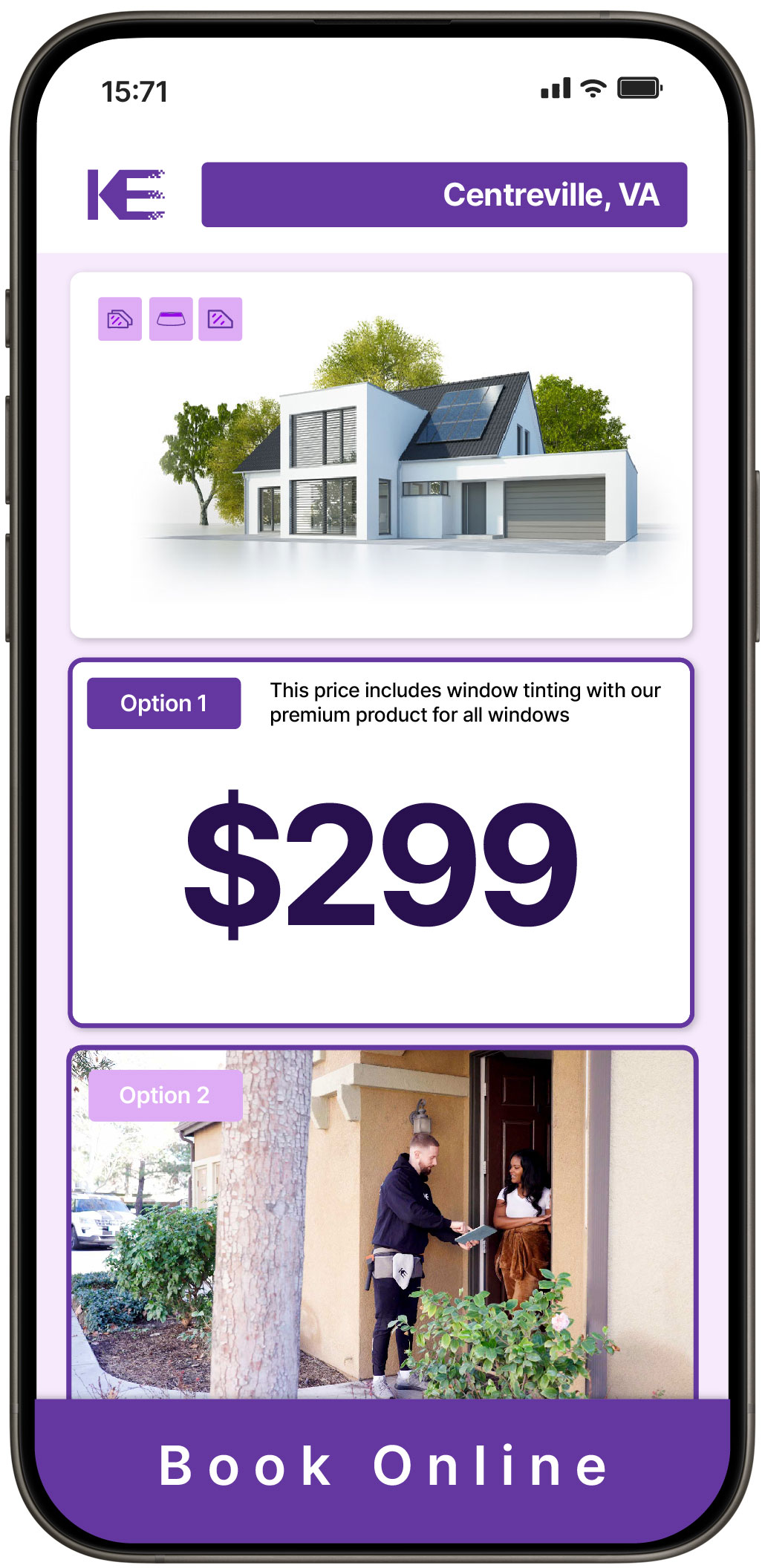 View Reasonable Home Window Tinting Costs in Centreville, Virginia
