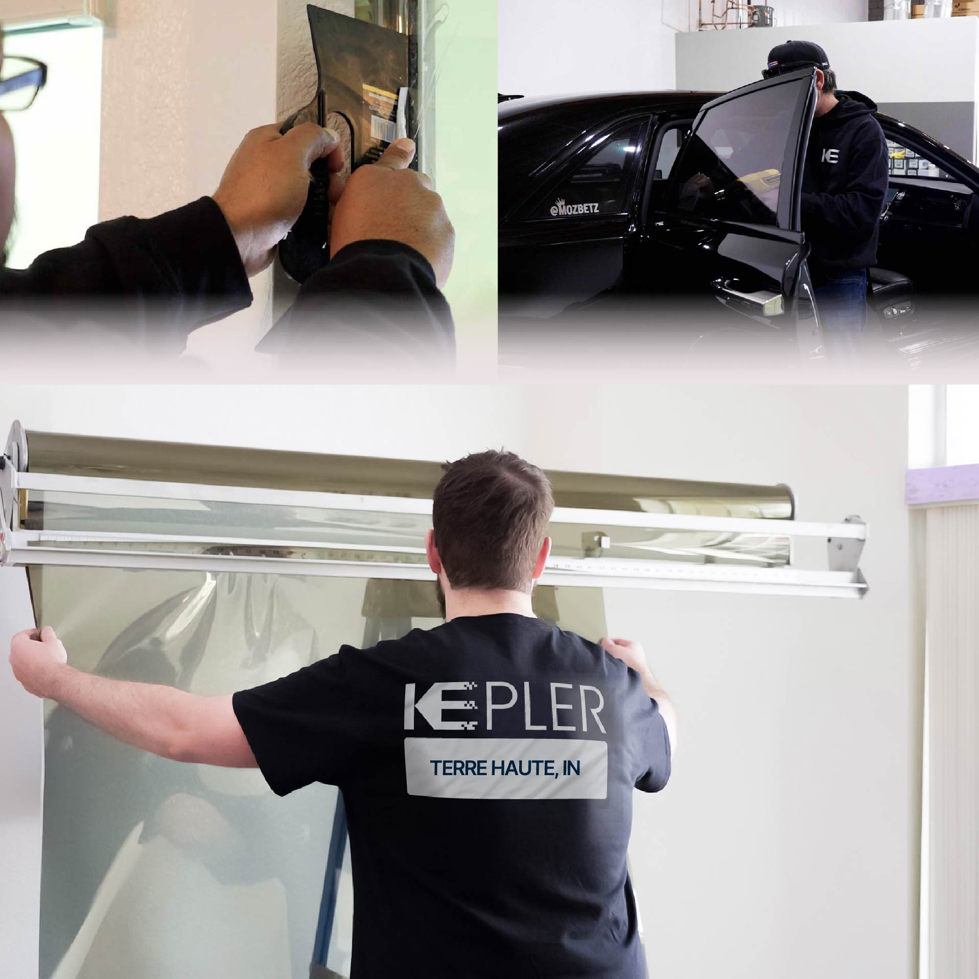 Kepler Specialist Installing Anti-Graffiti Film in Terre Haute, Indiana