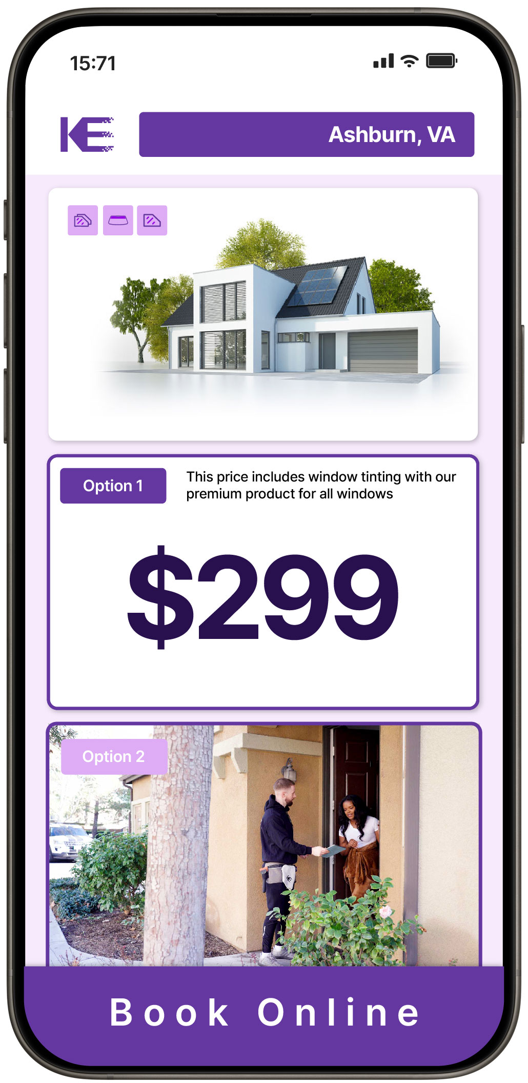 View Affordable Home Window Tinting Rates in Ashburn, Virginia