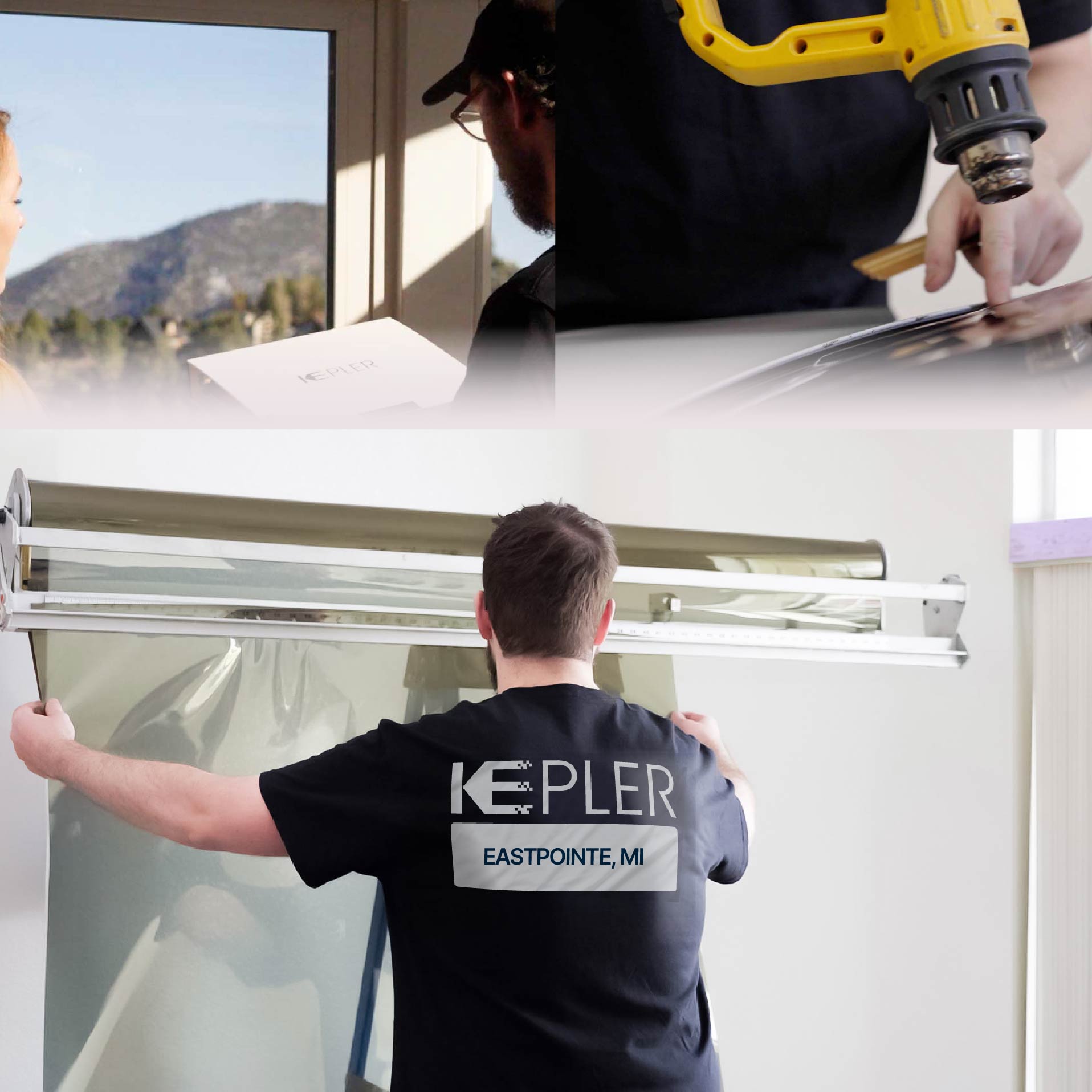 Kepler Specialist Installing Anti-Graffiti Film in Eastpointe, Michigan