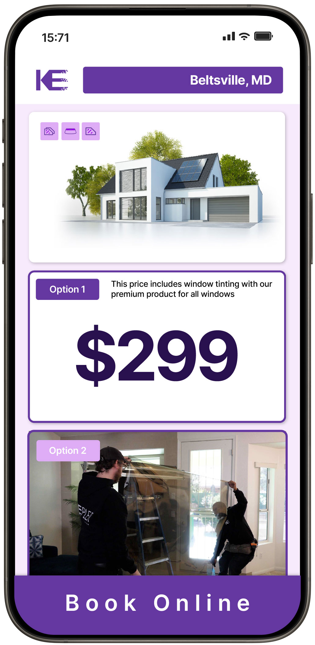 View Reasonable Home Window Tinting Rates in Beltsville, Maryland