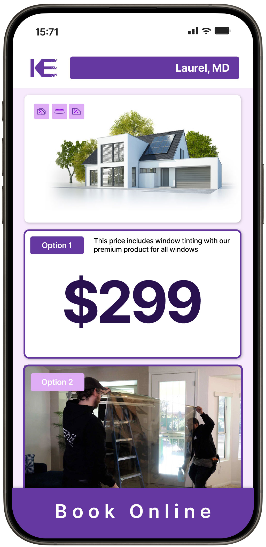 View Affordable Home Window Tinting Prices in Laurel, Maryland