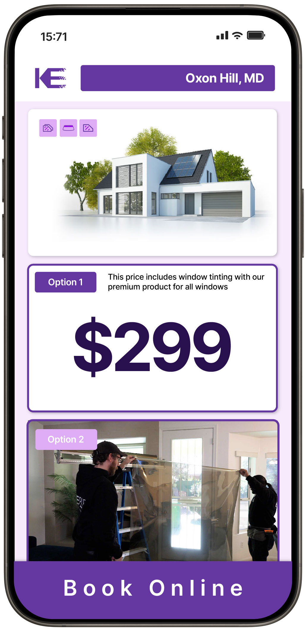 View Reasonable Home Window Tinting Rates in Oxon Hill, Maryland