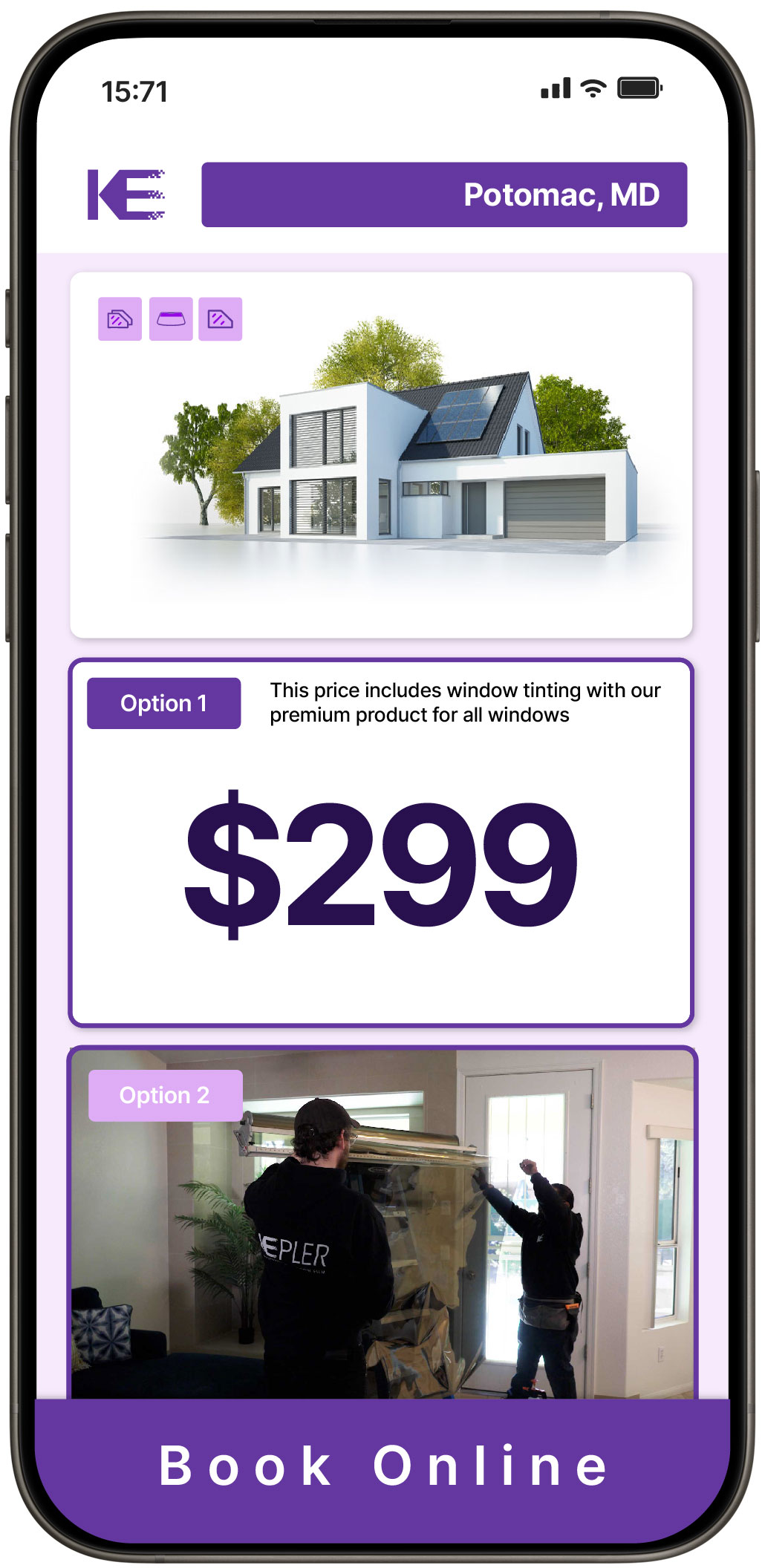 View Reasonable Home Window Tinting Prices in Potomac, Maryland