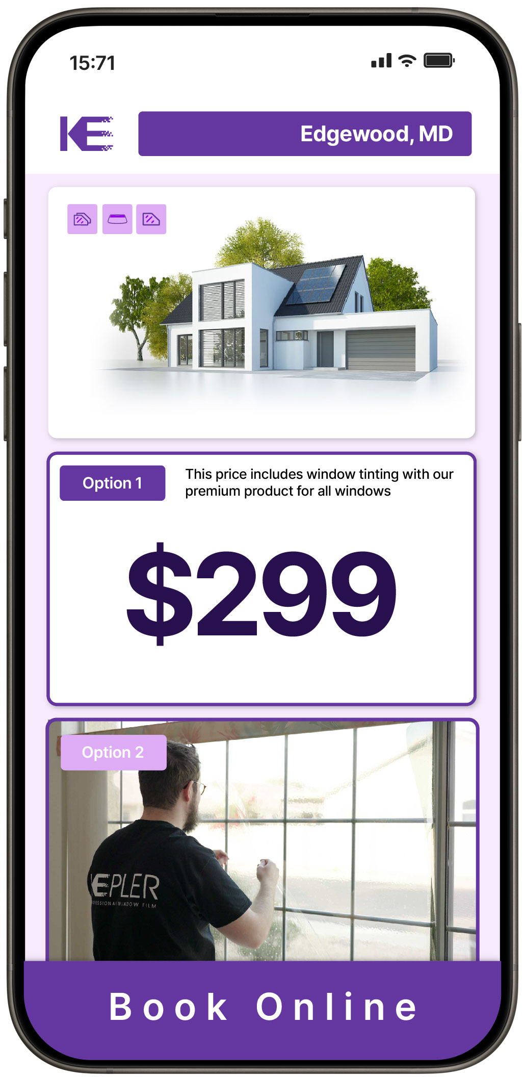 View Affordable Home Window Tinting Costs in Edgewood, Maryland