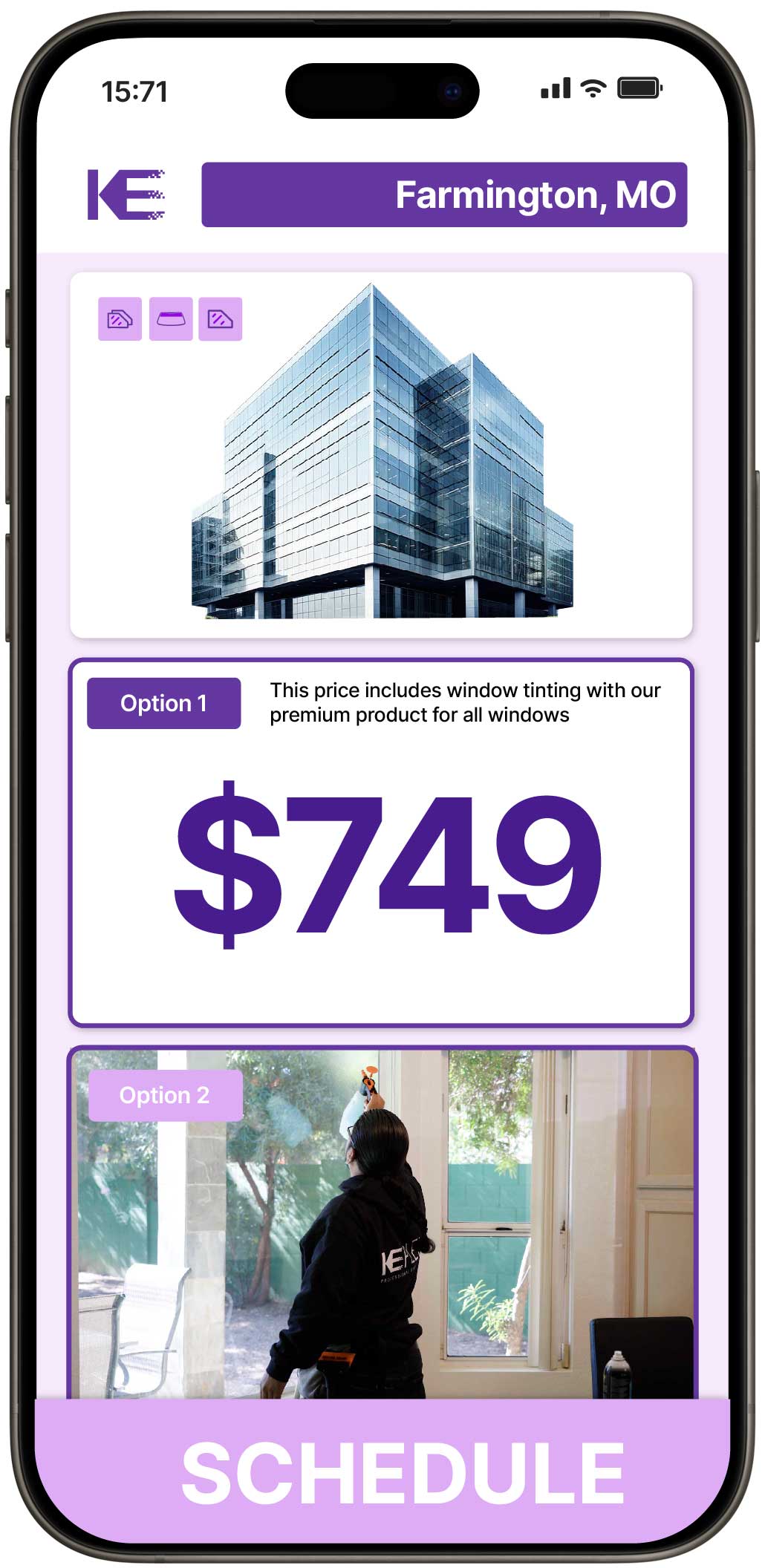 View Affordable Safety and Security Window Film Costs in Farmington, Missouri