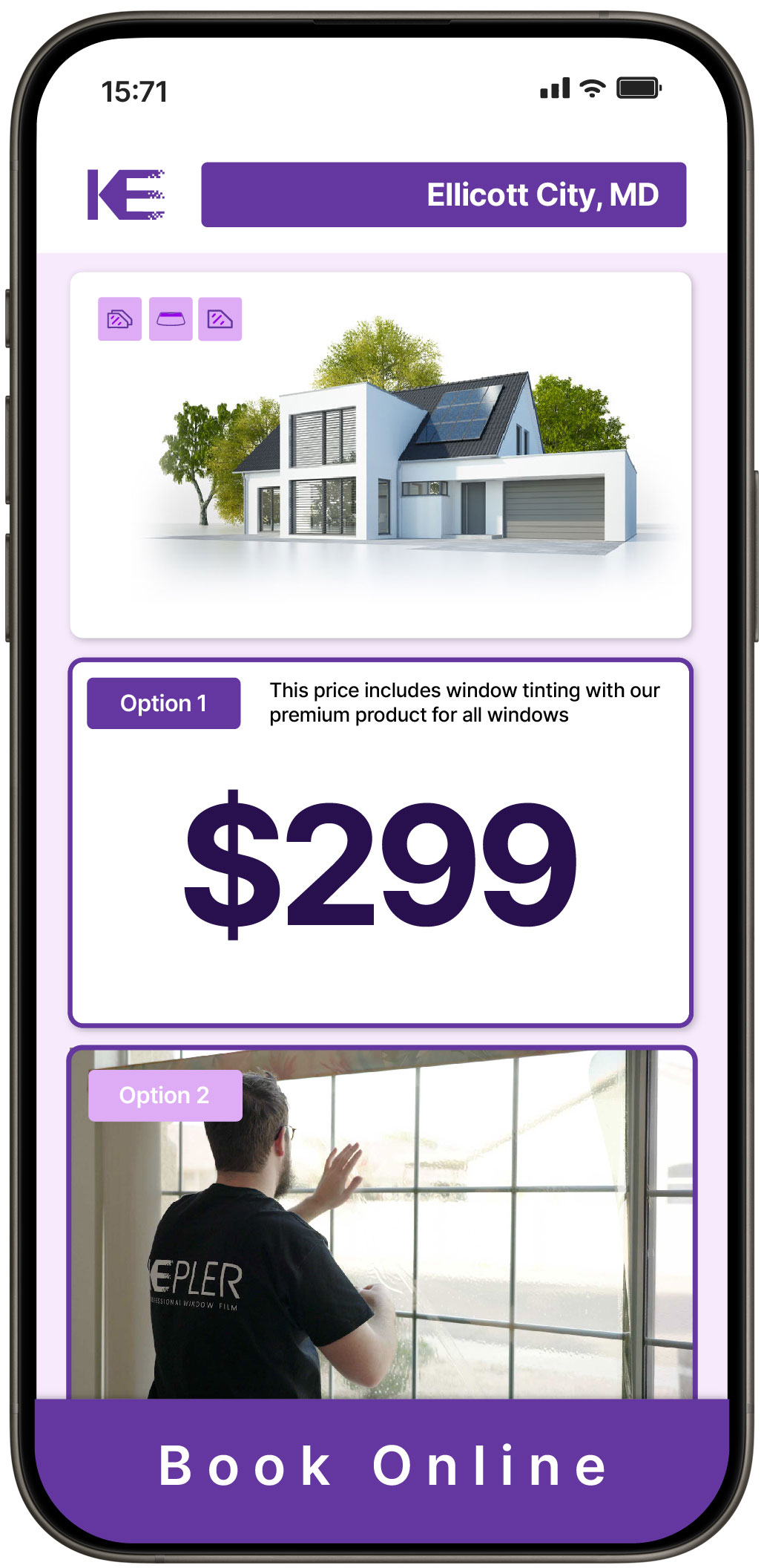 View Reasonable Home Window Tinting Costs in Ellicott City, Maryland