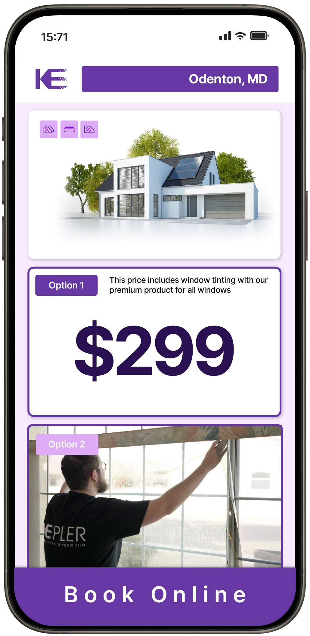 View Affordable Home Window Tinting Prices in Odenton, Maryland