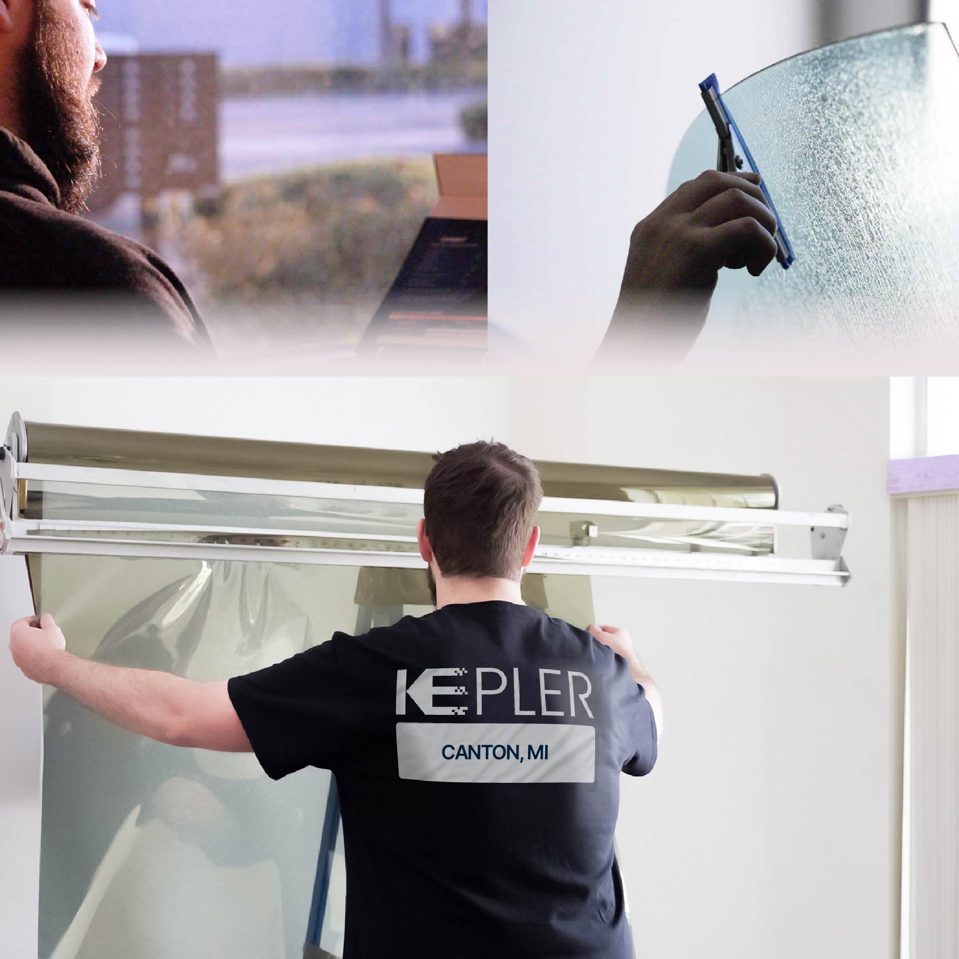 Kepler Specialist Installing Anti-Graffiti Film in Canton, Michigan