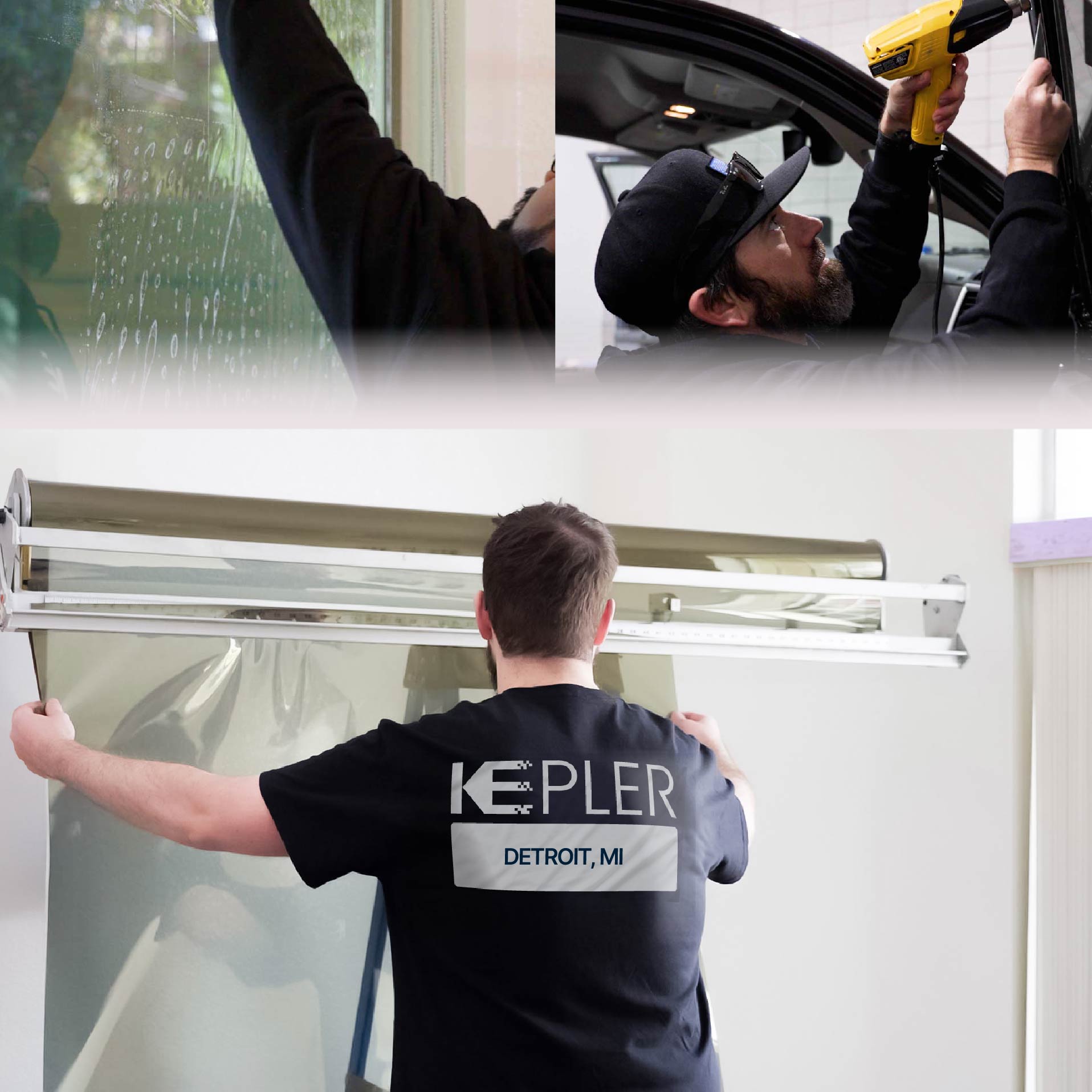 Kepler Specialist Installing Anti-Graffiti Film in Detroit, Michigan