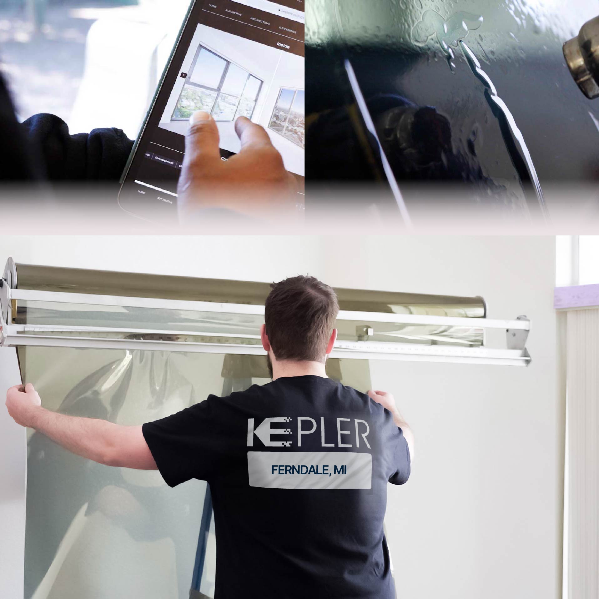 Kepler Specialist Installing Anti-Graffiti Film in Ferndale, Michigan
