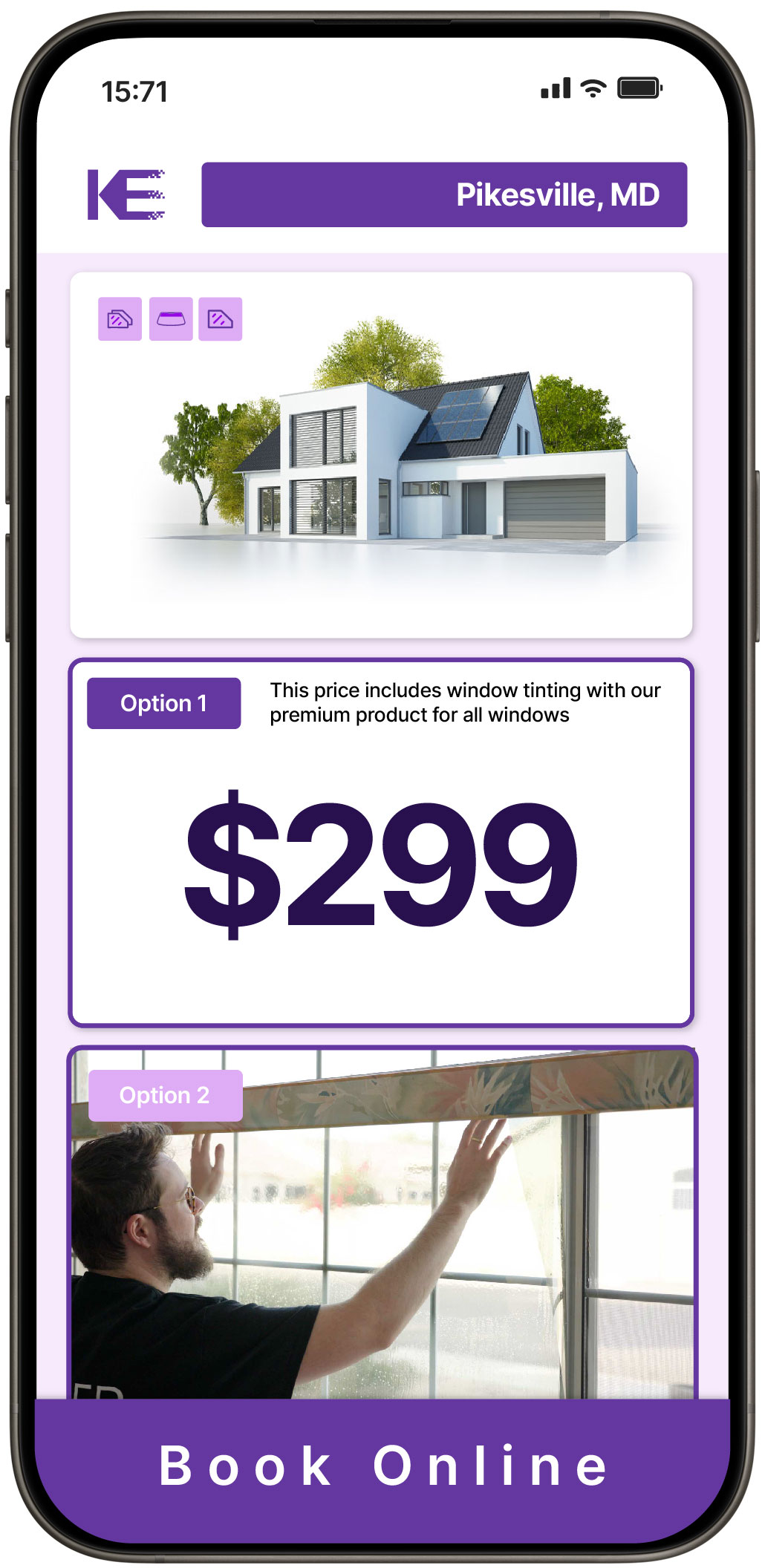 View Reasonable Home Window Tinting Prices in Pikesville, Maryland